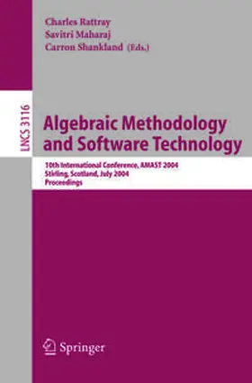 Rattray / Maharaj |  Algebraic Methodology and Software Technology | eBook | Sack Fachmedien