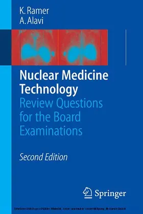 Ramer / Alavi | Nuclear Medicine Technology | E-Book | www.sack.de