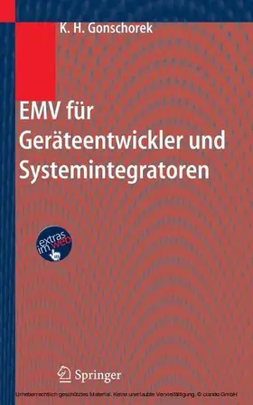 Gonschorek | EMV für Geräteentwickler und Systemintegratoren | E-Book | www.sack.de