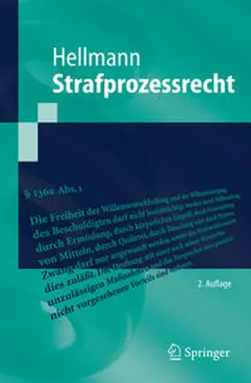 Hellmann | Strafprozessrecht | E-Book | www.sack.de
