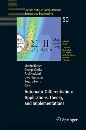 Bücker / Corliss / Hovland |  Automatic Differentiation: Applications, Theory, and Implementations | eBook | Sack Fachmedien