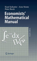 Sydsaeter / Strøm / Berck |  Economists' Mathematical Manual | eBook | Sack Fachmedien
