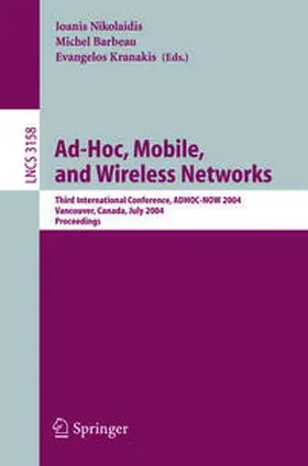 Nikolaidis / Barbeau / Kranakis | Ad-Hoc, Mobile, and Wireless Networks | E-Book | sack.de