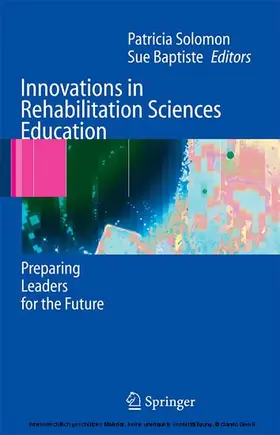 Solomon / Baptiste |  Innovations in Rehabilitation Sciences Education | eBook | Sack Fachmedien