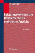 Schröder |  Leistungselektronische Bauelemente | Buch |  Sack Fachmedien