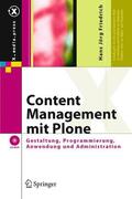 Friedrich |  Content Management mit Plone mit CD-ROM | Buch |  Sack Fachmedien