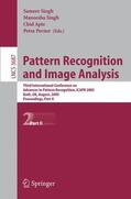 Singh / Perner / Apte |  Pattern Recognition and Image Analysis | Buch |  Sack Fachmedien