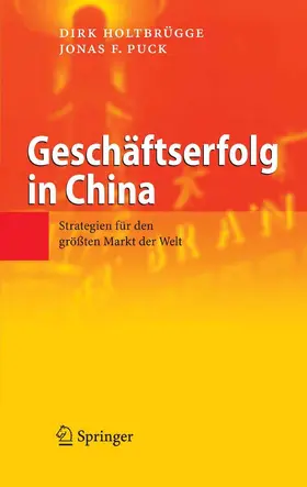 Holtbrügge / Puck |  Geschäftserfolg in China | eBook | Sack Fachmedien