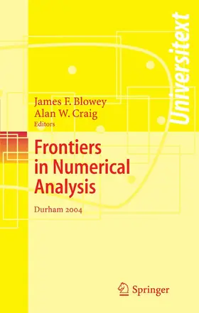 Blowey / Craig |  Frontiers of Numerical Analysis | eBook | Sack Fachmedien