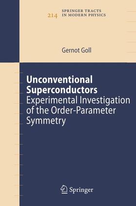 Goll |  Goll, G: Unconventional Superconductors | Buch |  Sack Fachmedien