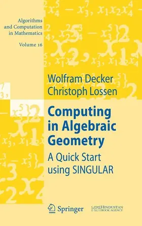 Decker / Lossen | Computing in Algebraic Geometry | E-Book | sack.de