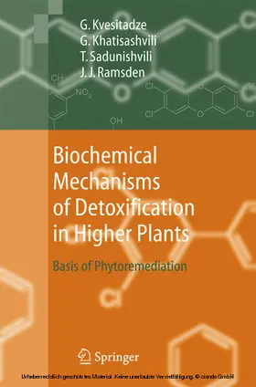Kvesitadze / Khatisashvili / Sadunishvili | Biochemical Mechanisms of Detoxification in Higher Plants | E-Book | www.sack.de