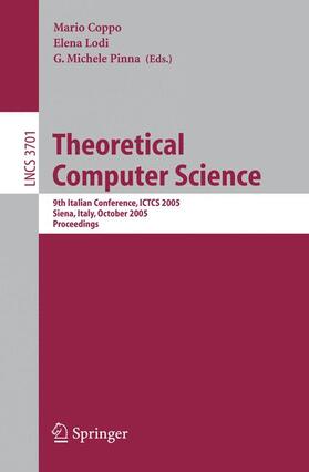 Coppo / Pinna / Lodi |  Theoretical Computer Science | Buch |  Sack Fachmedien