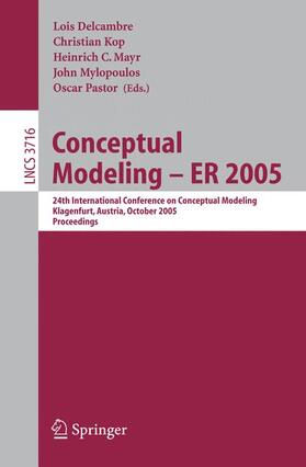 Kop / Pastor / Mayr |  Conceptual Modeling - ER 2005 | Buch |  Sack Fachmedien