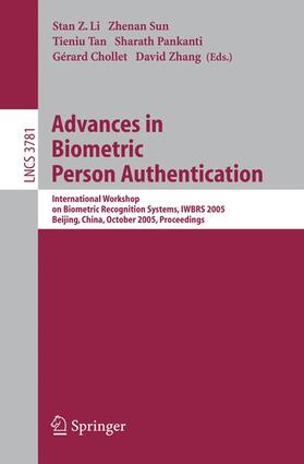 Li / Sun / Zhang |  Advances in Biometric Person Authentication | Buch |  Sack Fachmedien