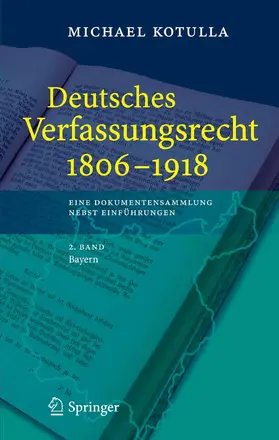 Kotulla | Deutsches Verfassungsrecht 1806 - 1918 | E-Book | www.sack.de