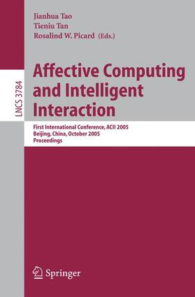 Tao / Tan / Picard |  Affective Computing and Intelligent Interaction | Buch |  Sack Fachmedien