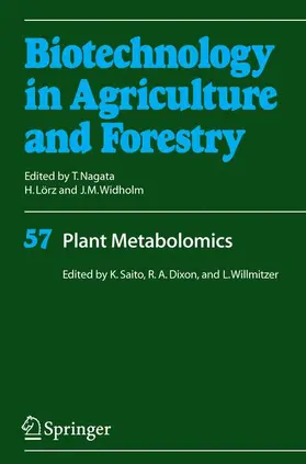 Saito / Willmitzer / Dixon |  Plant Metabolomics | Buch |  Sack Fachmedien