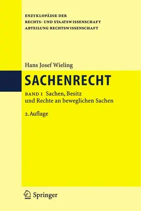 Wieling |  Sachenrecht | Buch |  Sack Fachmedien