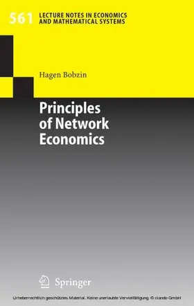 Bobzin | Principles of Network Economics | E-Book | sack.de
