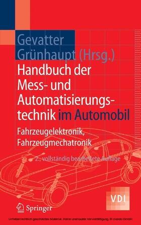 Gevatter / Grünhaupt | Handbuch der Mess- und Automatisierungstechnik im Automobil | E-Book | sack.de