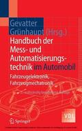 Gevatter / Grünhaupt |  Handbuch der Mess- und Automatisierungstechnik im Automobil | eBook | Sack Fachmedien