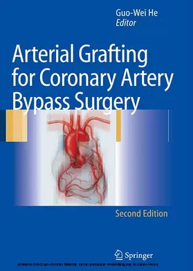 He | Arterial Grafting for Coronary Artery Bypass Surgery | E-Book | www.sack.de