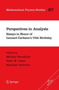 Benedicks / Smirnov / Jones |  Perspectives in Analysis | Buch |  Sack Fachmedien