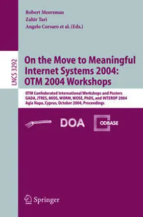 Tari / Corsaro | On the Move to Meaningful Internet Systems 2004: OTM 2004 Workshops | E-Book | sack.de