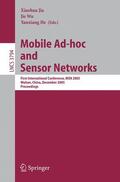 Jia / Wu / He |  Mobile Ad-hoc and Sensor Networks | Buch |  Sack Fachmedien