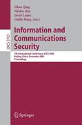 Wang / Mao |  Information and Communications Security | Buch |  Sack Fachmedien
