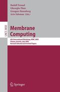 Freund / Paun / Rozenberg |  Membrane Computing | Buch |  Sack Fachmedien