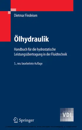 Findeisen | Ölhydraulik | E-Book | www.sack.de