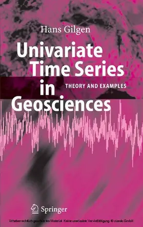 Gilgen | Univariate Time Series in Geosciences | E-Book | www.sack.de