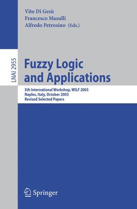 Di Gesù / Masulli / Petrosino | Fuzzy Logic and Applications | Buch | 978-3-540-31019-8 | sack.de