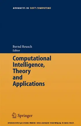 Reusch |  Computational Intelligence, Theory and Applications | eBook | Sack Fachmedien