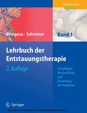 Bringezu / Schreiner |  Lehrbuch der Entstauungstherapie | eBook | Sack Fachmedien
