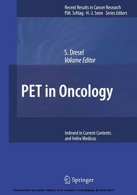Dresel |  PET in Oncology | eBook | Sack Fachmedien