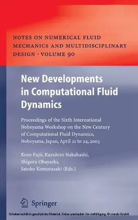 Fujii / Nakahashi / Obayashi | New Developments in Computational Fluid Dynamics | E-Book | sack.de