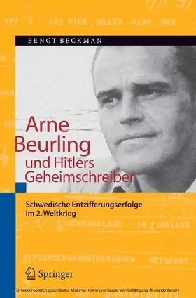 Beckman |  Arne Beurling und Hitlers Geheimschreiber | eBook | Sack Fachmedien