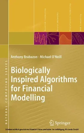Brabazon / O'Neill | Biologically Inspired Algorithms for Financial Modelling | E-Book | sack.de