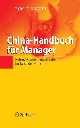 Zinzius |  China-Handbuch für Manager | eBook | Sack Fachmedien