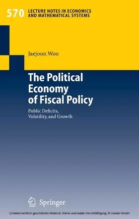 Woo | The Political Economy of Fiscal Policy | E-Book | www.sack.de