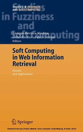 Herrera-Viedma / Pasi / Crestani |  Soft Computing in Web Information Retrieval | eBook | Sack Fachmedien