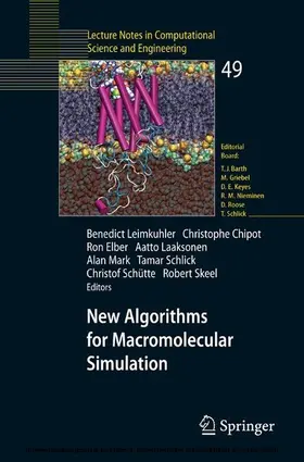 Leimkuhler / Chipot / Elber | New Algorithms for Macromolecular Simulation | E-Book | sack.de