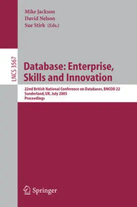 Jackson / Nelson / Stirk |  Database: Enterprise, Skills and Innovation | eBook | Sack Fachmedien