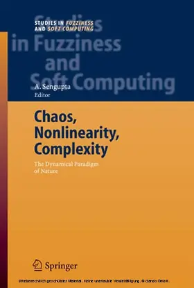 Sengupta |  Chaos, Nonlinearity, Complexity | eBook | Sack Fachmedien