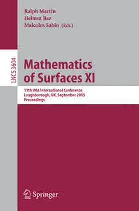 Sabin / Martin / Bez |  Mathematics of Surfaces XI | eBook | Sack Fachmedien