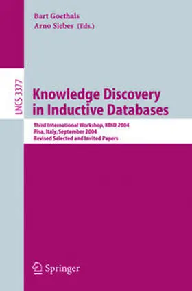 Siebes | Knowledge Discovery in Inductive Databases | E-Book | sack.de