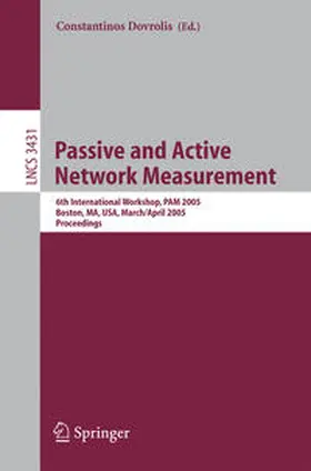 Dovrolis | Passive and Active Network Measurement | E-Book | www.sack.de